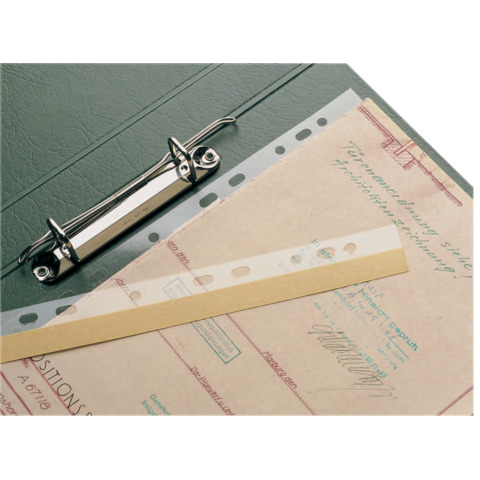 Heftstreifen Heftix - selbstklebend, 10 x 292 mm, 50 Stück, glasklar VELOFLEX 2001 100