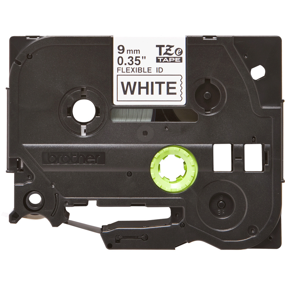 Kassette, 9mm, TZe, WHITE, Kassette-Band