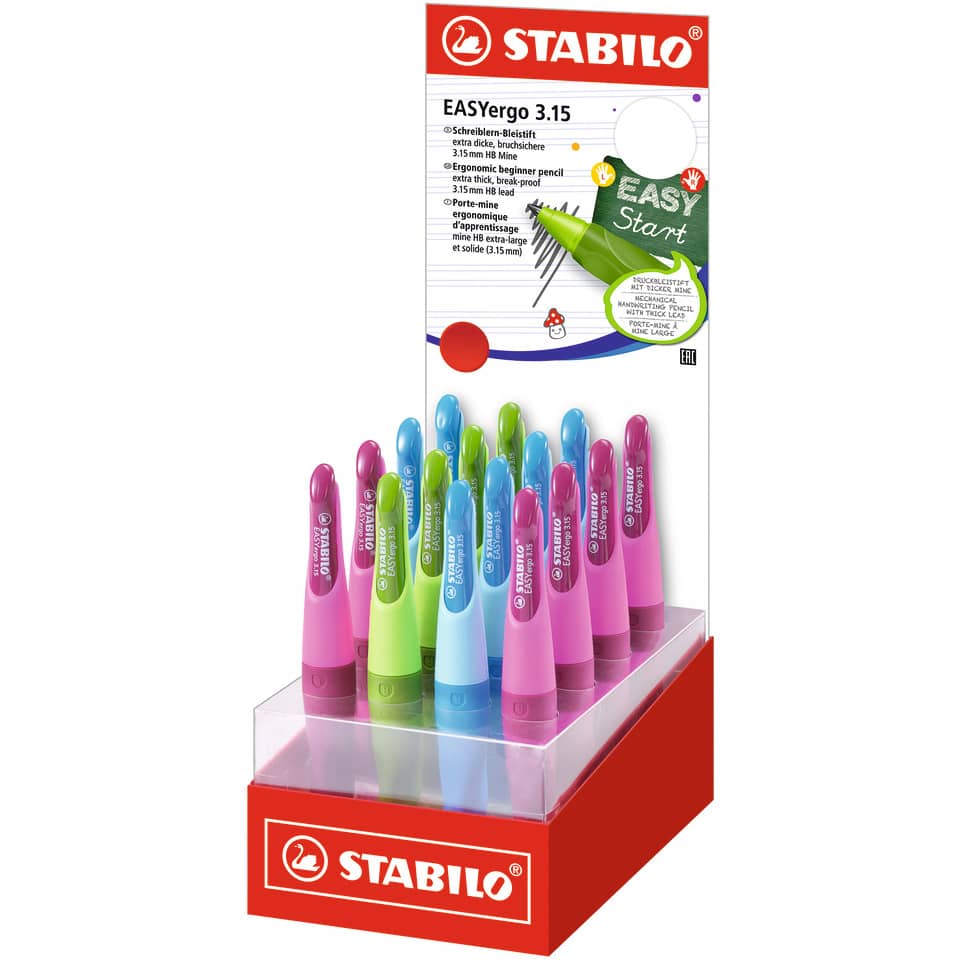Feinminenstift EASYergo 3.15 Display, sortiert STABILO 7890/16-1HB