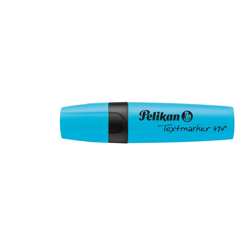 Textmarker, Marker, Blau, Pelikan, Textmarker 490