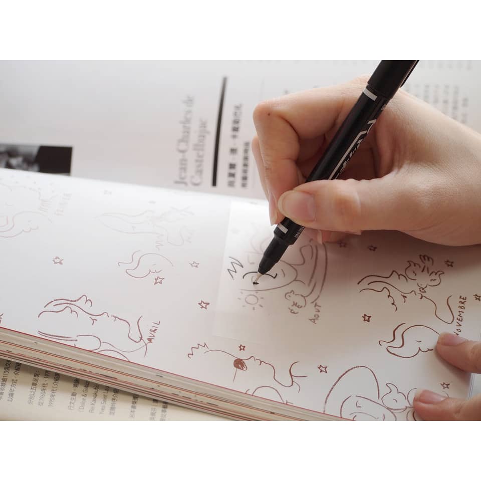 Filzstift, Malbuch, Ausdruck, Handschrift, Illustration