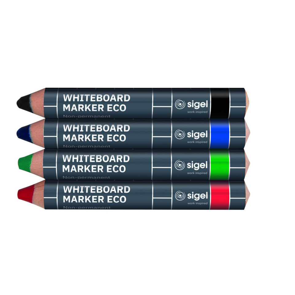 Whiteboard Marker, Eco, Klar, Mehrfarbig, Nicht permanet