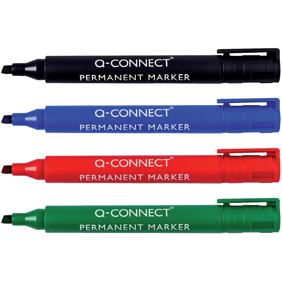 Marker, Permanentmarker, Mehrfarbig, Filzstift, Kappenclip