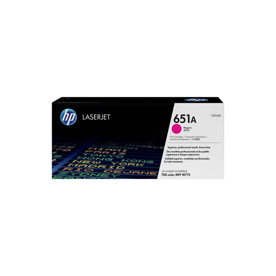 LasertJet, Tintenpatrone, Magenta, HP, 651A