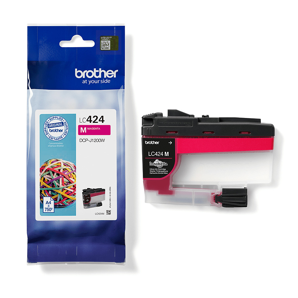 Tintenpatrone, Magenta, LC424, Kompatibel, Brother, Tintenpatrone, Magenta, LC424, DCP-J1200W, Brother Zubehör