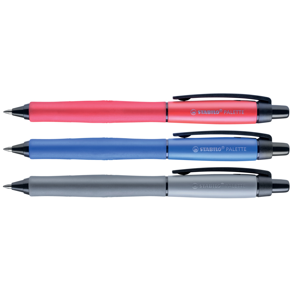 Kugelschreiber, Gelstift, Schreibset, Mehrfarbig, Stabilo Palette, Kugelschreiber, Stabilo, Gelkugel, Gehäuse, Farbvarianten