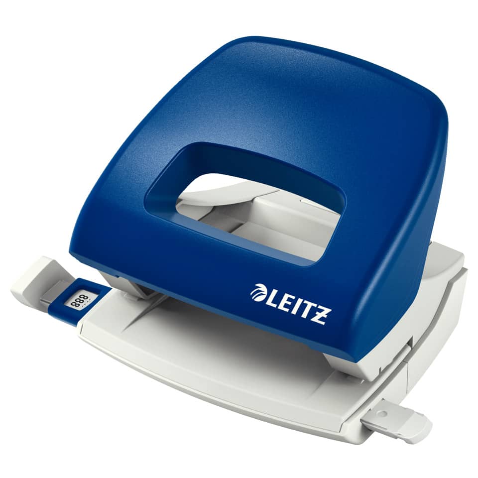 Locher, Bürobedarf, Schwarz/Blau, Korrekturlocher, Papierlochung