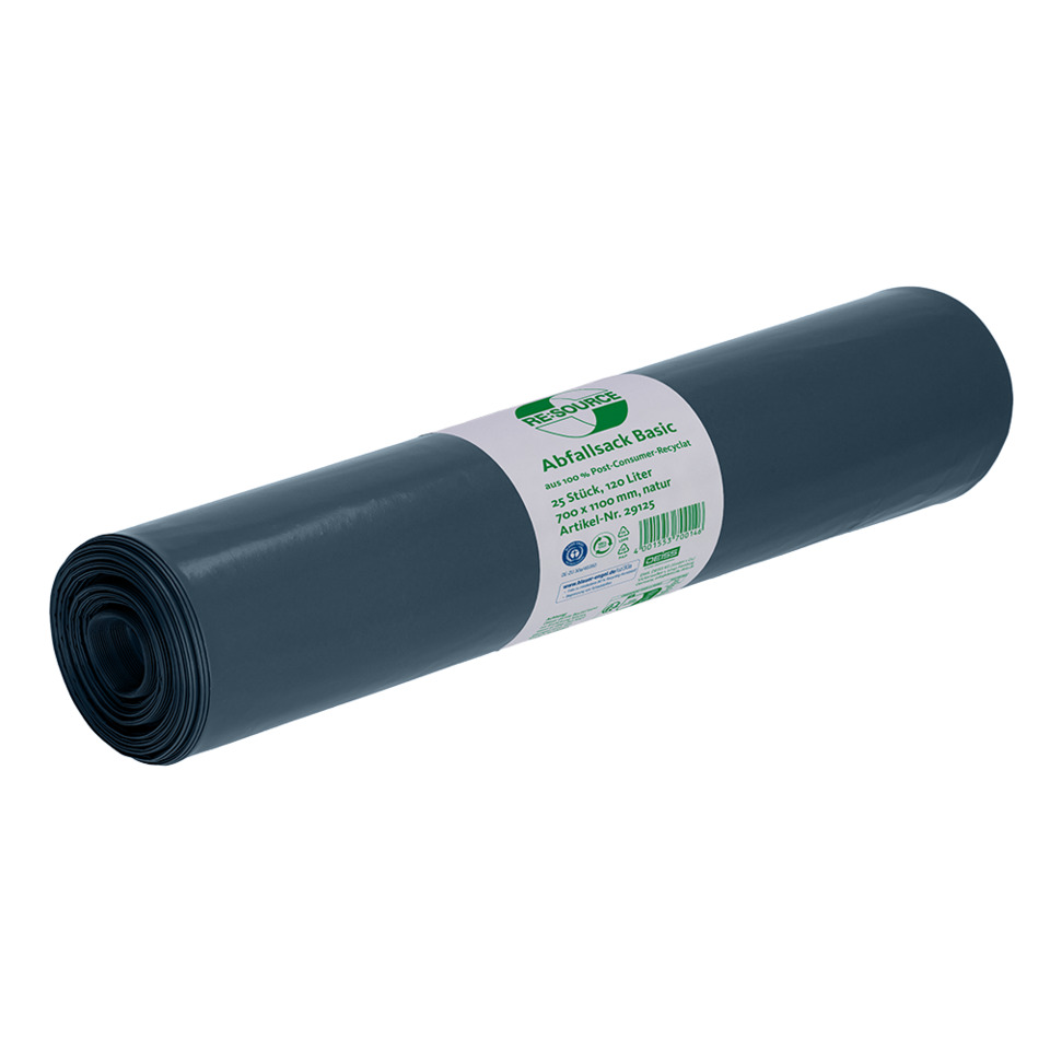 Abfallbeutel, Müllsack, Rollennaht, Recycling, Dünn/leicht