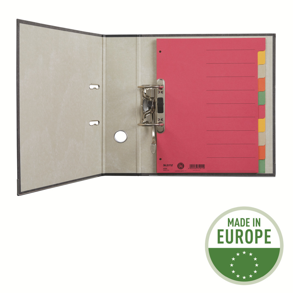 Ordner, Ablage, Ordnermappe, Klebezettel, EU-MADE