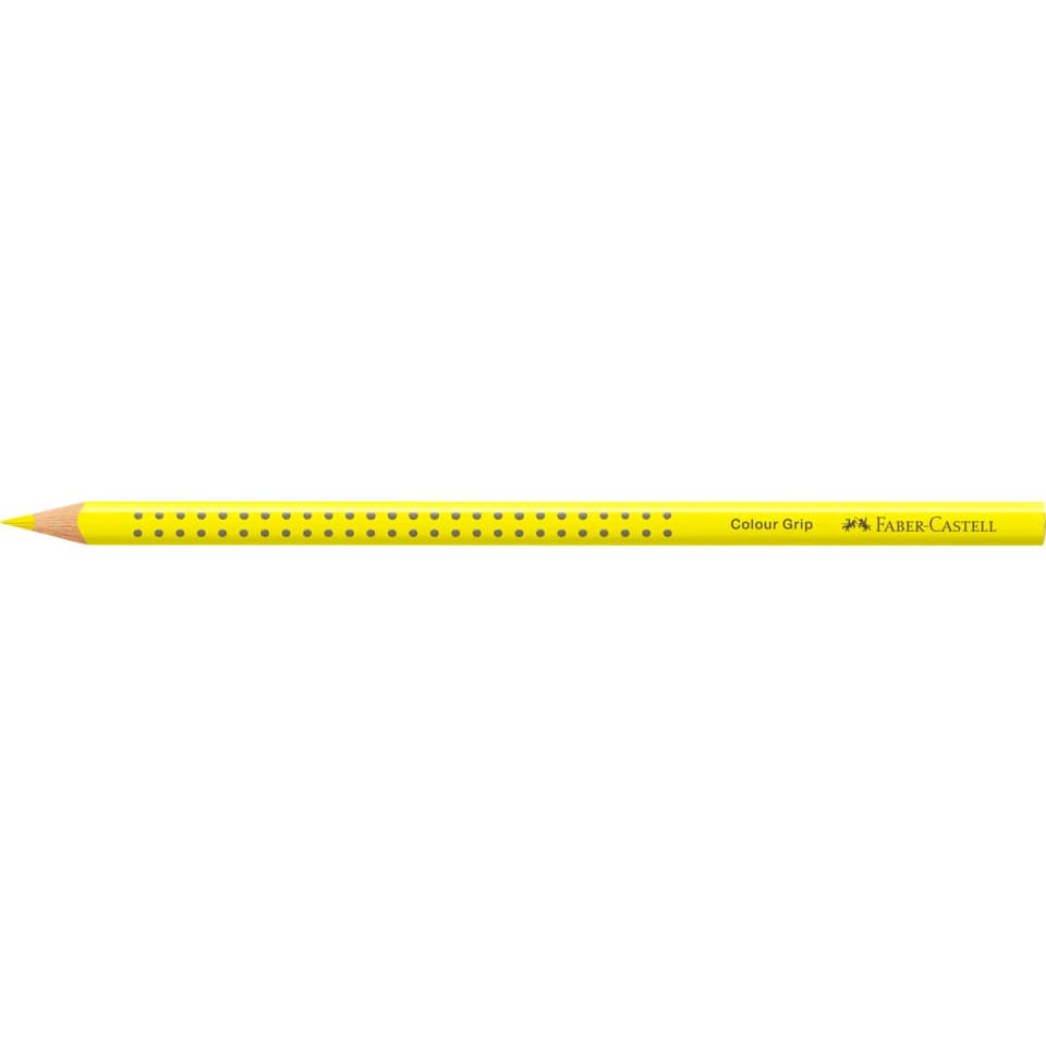 Bleistift, Gelb, Punkteregler, Color Grip, Faber-Castell