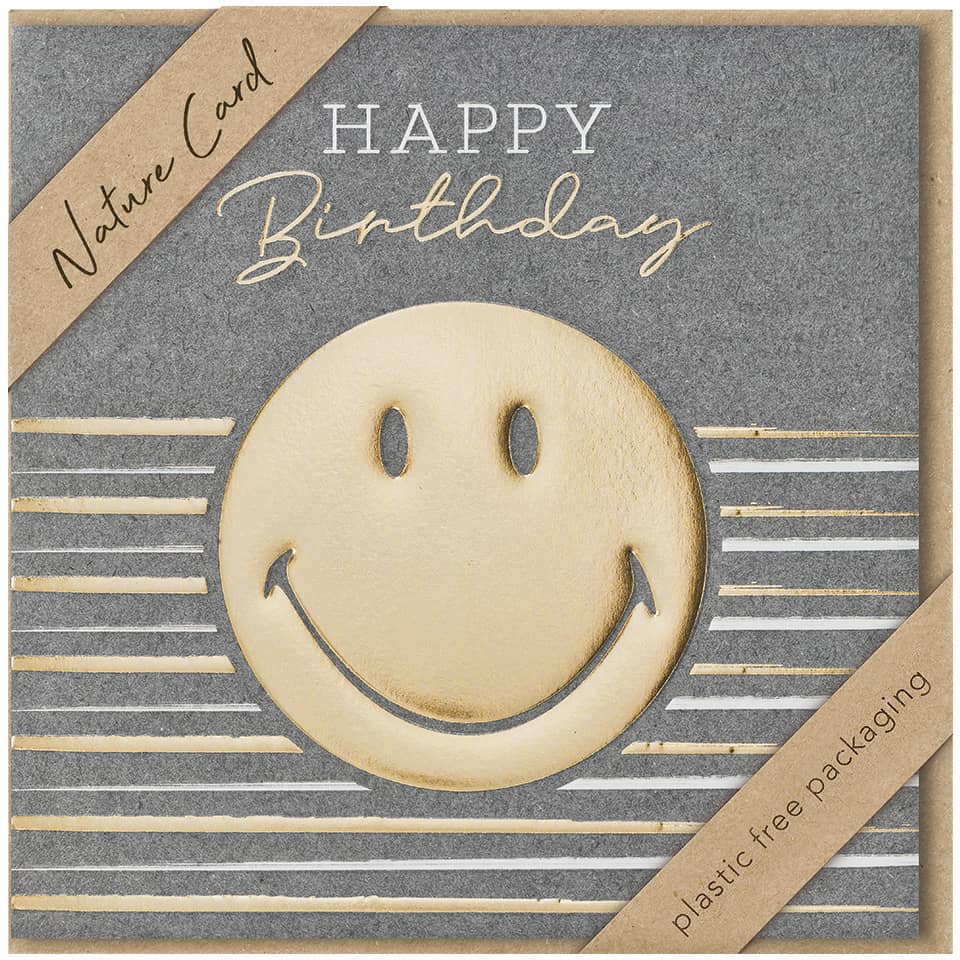karten-geburtstag, smiley, naturkarton, plastikfrei, verpackung