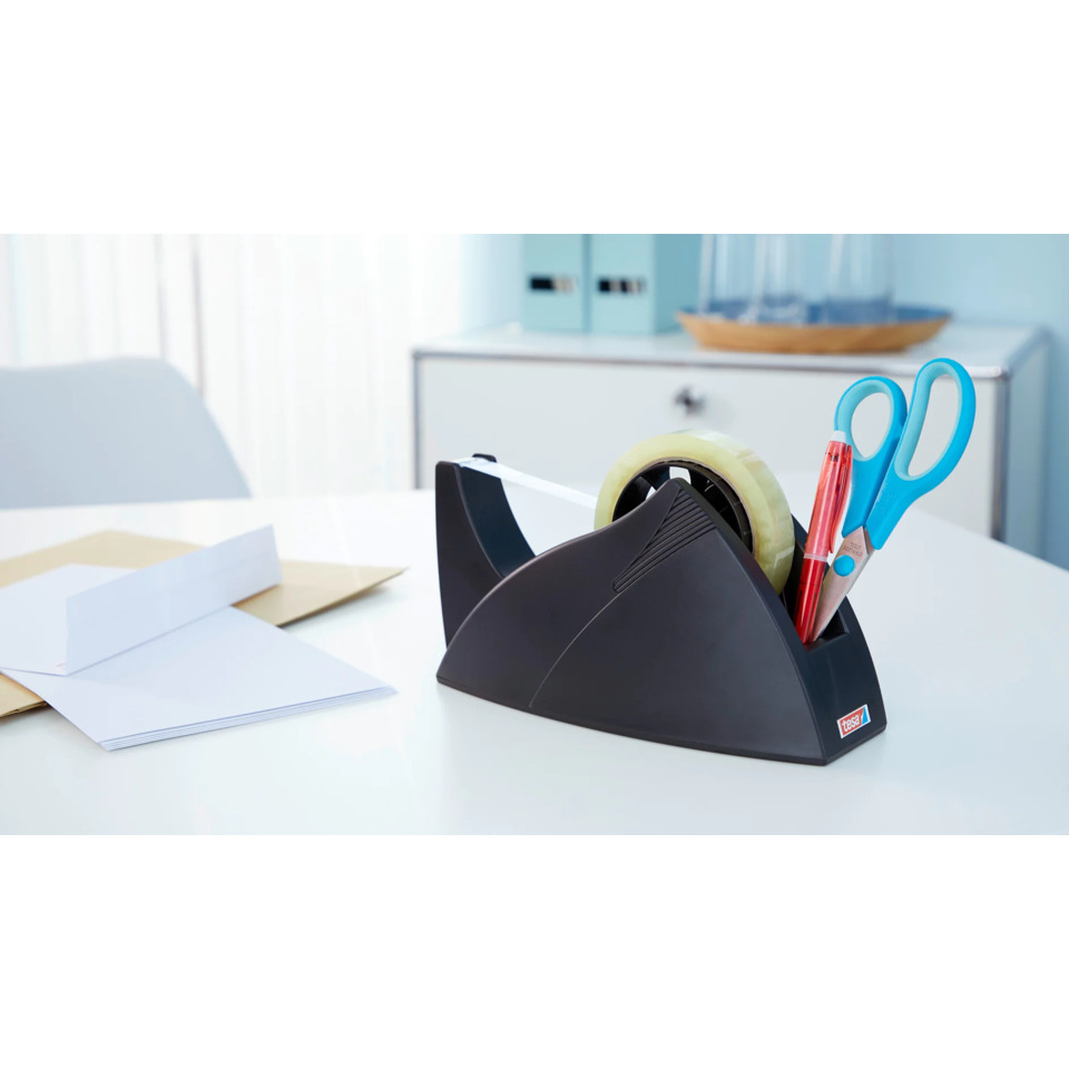Schreibtisch-Organizer, Abroller, Klebebandhalter, Schere, Bürobedarf