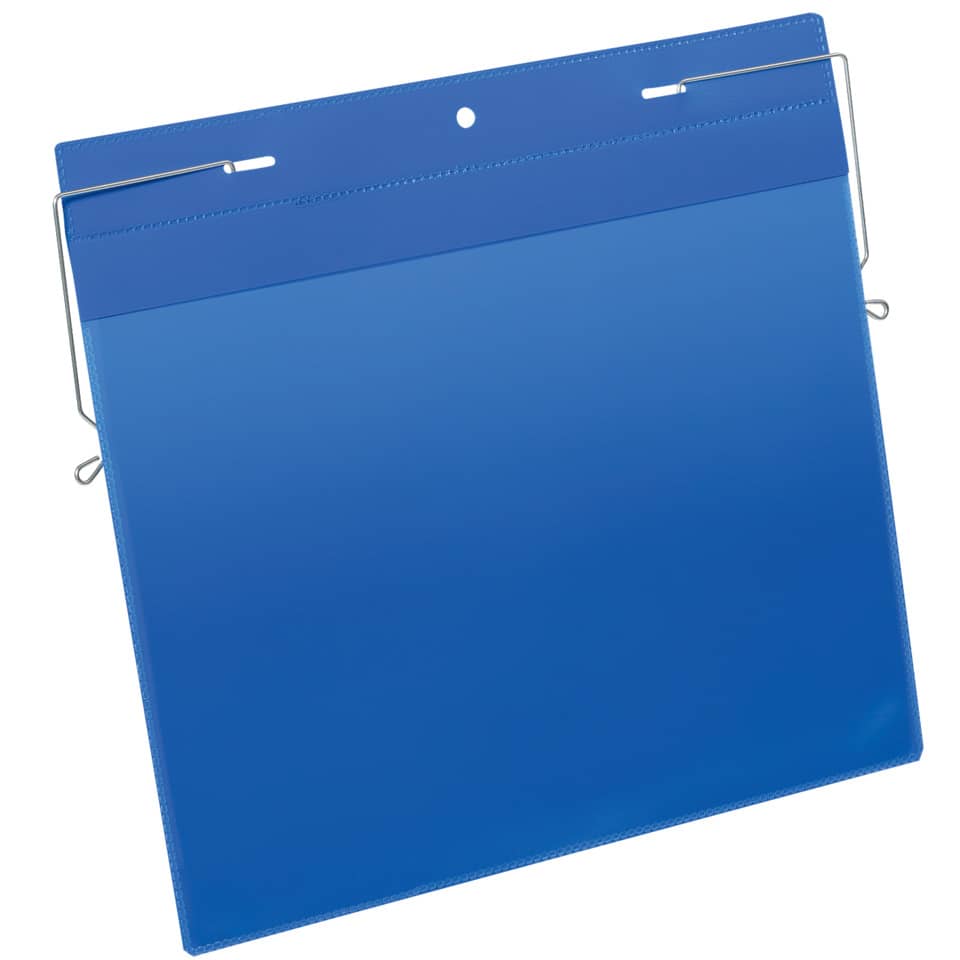 Akkordeon-Ordner, blauer Ordner, Ordnerhülle, Metallringe, Schreibwaren