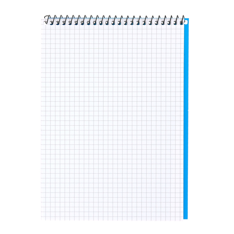 notizblock, spiralbindung, kariert, blanko, notizpapier