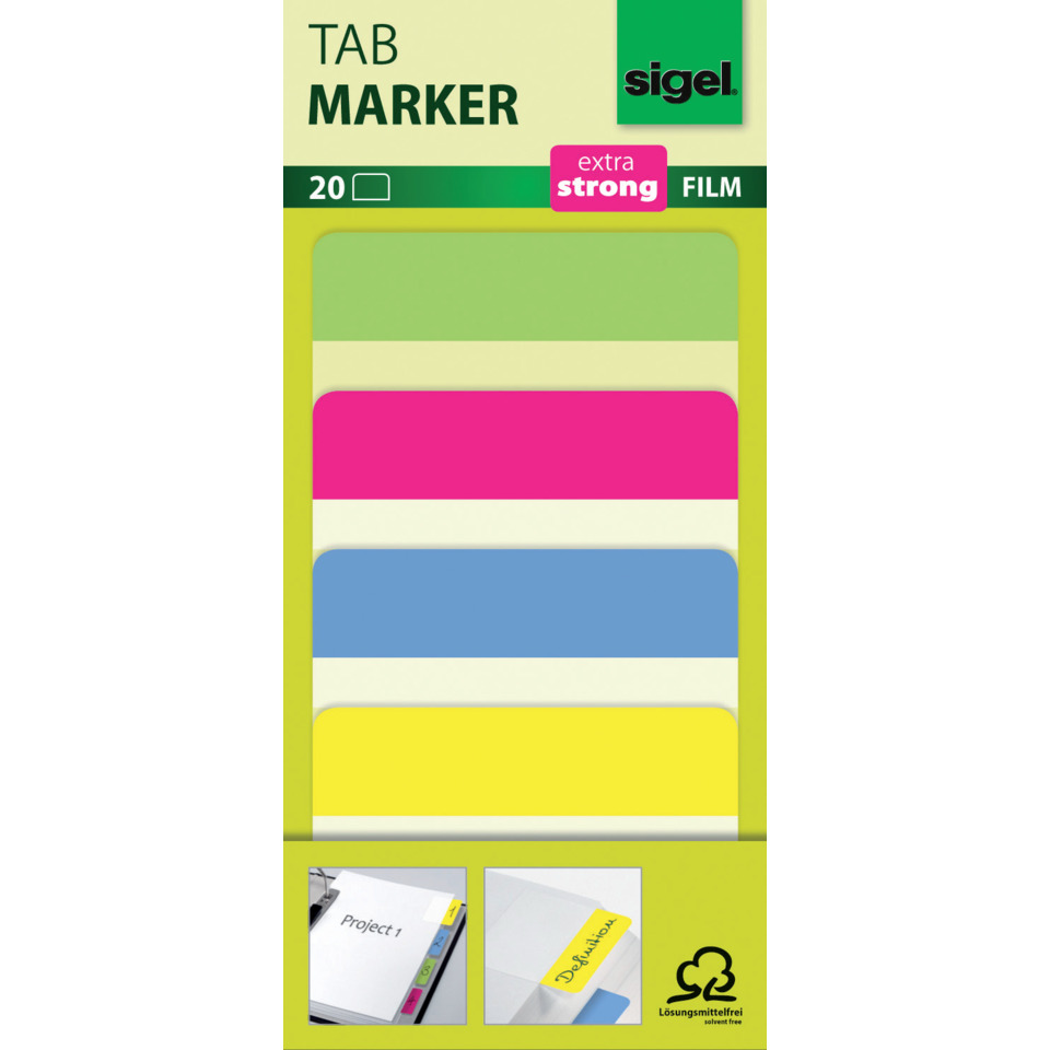 Post-it, Notizmarker, Tabs, Tap marker, Sticky notes