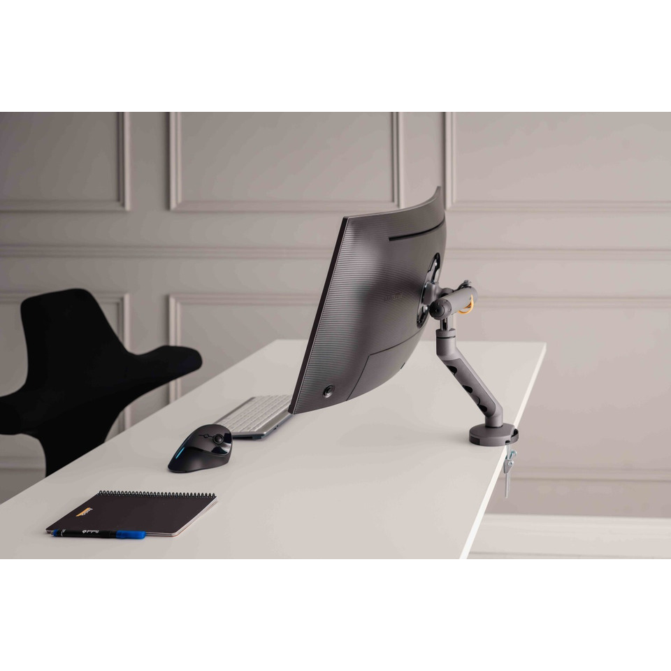 Monitor, Monitoraufsatz, Schreibtisch, Armstütze, Kabelhalter