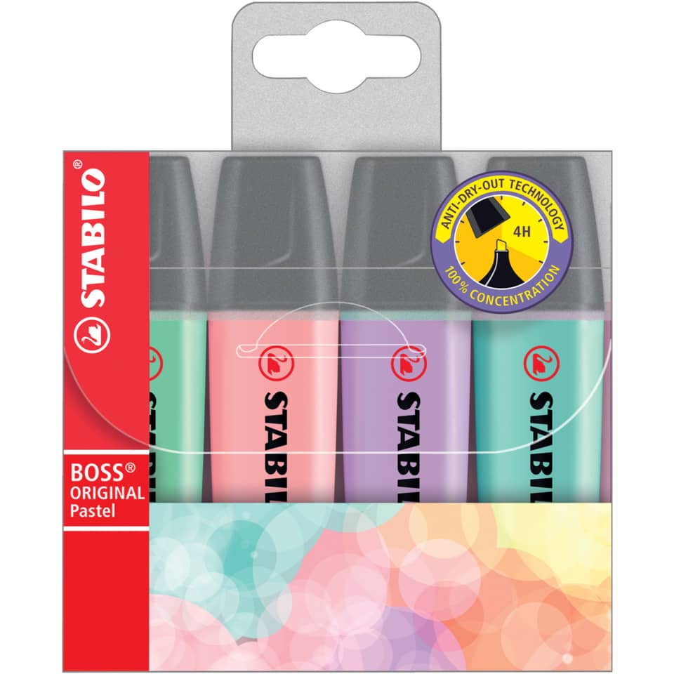 pastel colors, colored pencils, stabilo, pencil set, 4er set