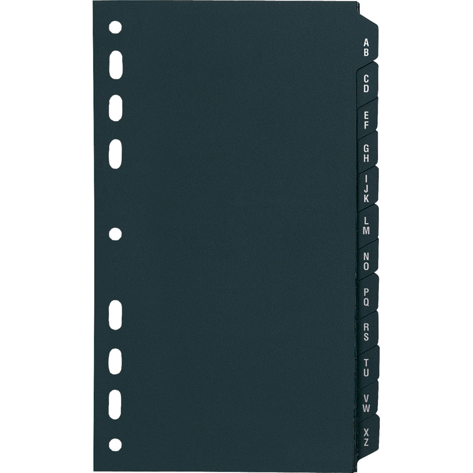 Organizer, Binder, Divider, Alphabet Tabs, CD-ROM Size