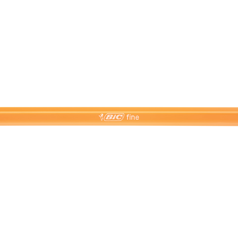 Bleistift, Buntstift, orange, HB-Stift, BIC Fine