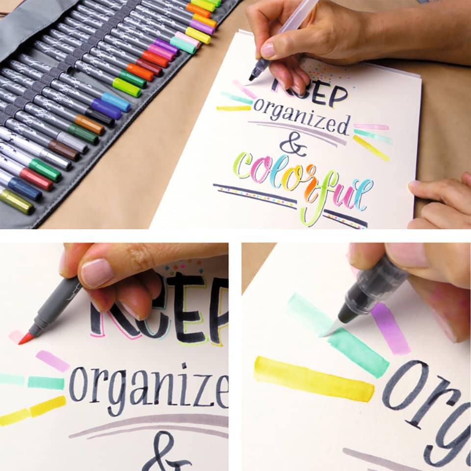 Marker, Farbstifte, Kunstbedarf, bunte Marker, Zeichenposter