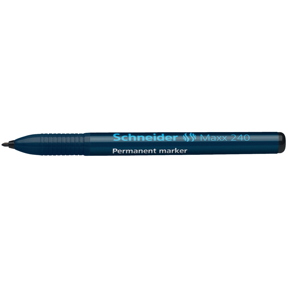 Permanentmarker, Feiner Strich, Blauer Marker, Schneider Maxx 240, Markerpen