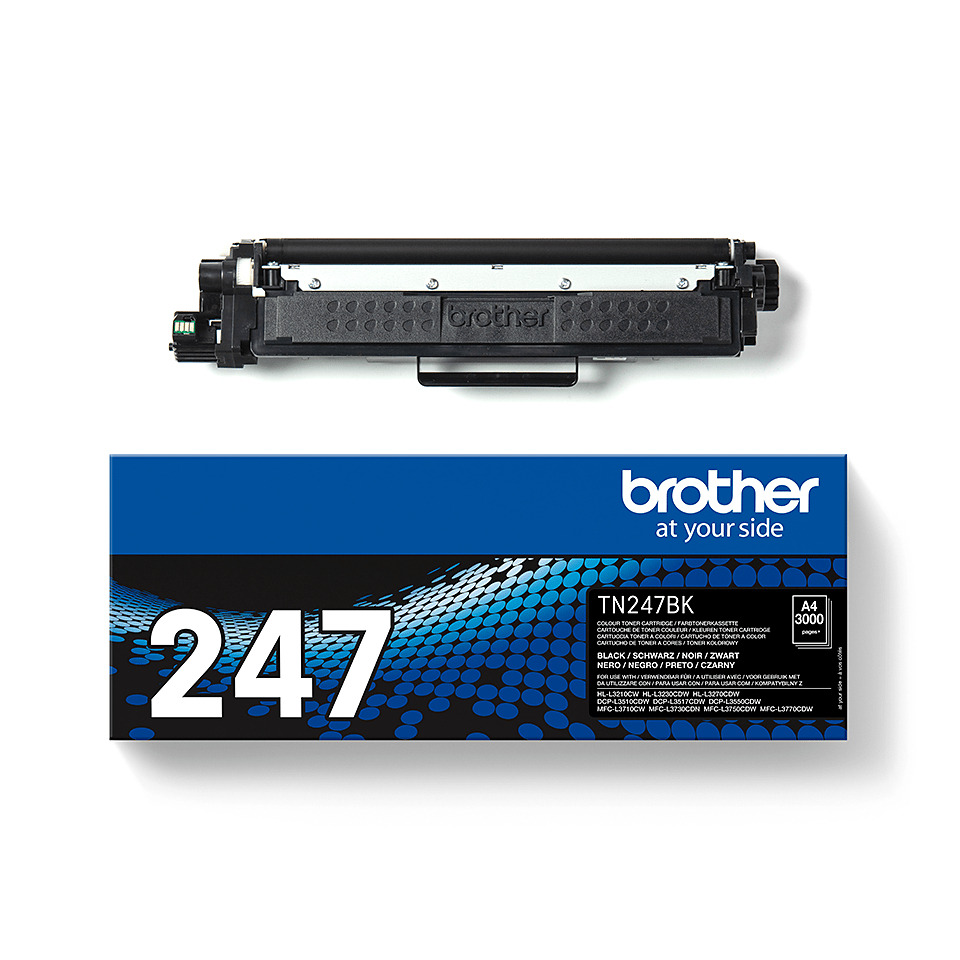 Tonerpatrone, Tintenpatrone, Brother, TN247BK, A4-Patrone