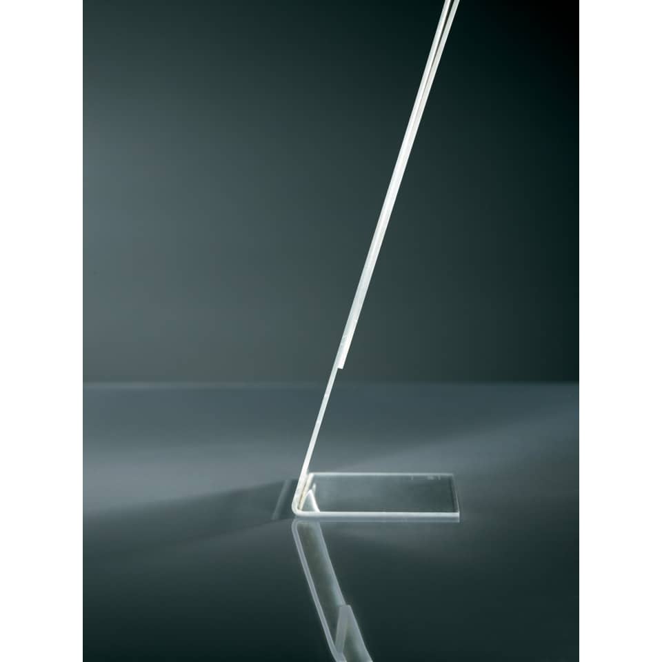 Acrylhalter, Transparentes Acryl, Schreibtischhalter, Klardisplay, Winkelstütze