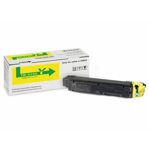 Lasertoner TK-5140Y, yellow KYOCERA-MITA TK5140Y