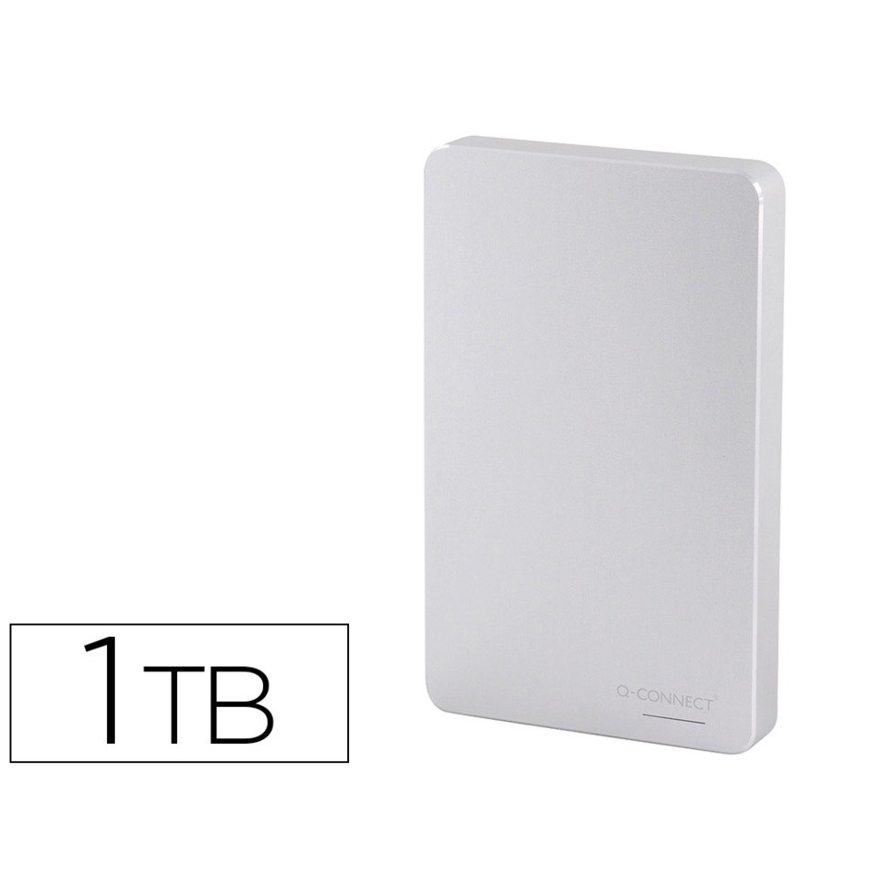 1TB, externe Festplatte, Speicher, Kapazität 1TB, Q-Connect