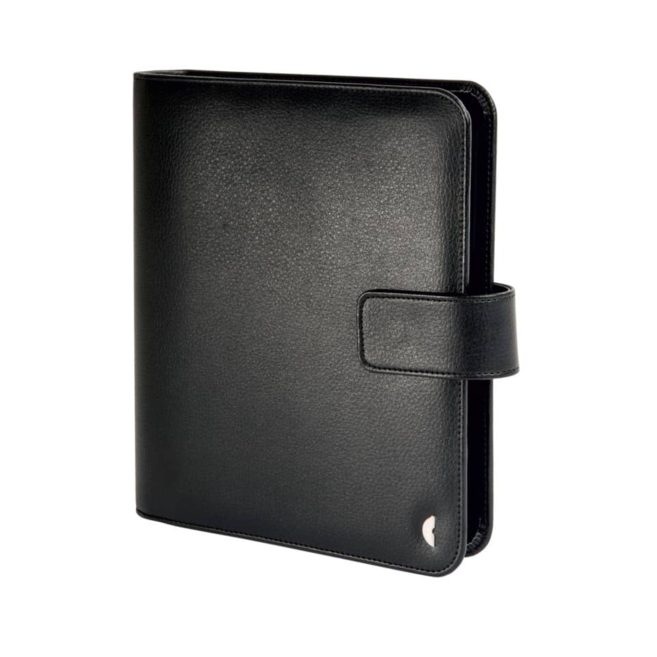 leder, Brieftasche, schwarz, Klammerverschluss, Geldbörse