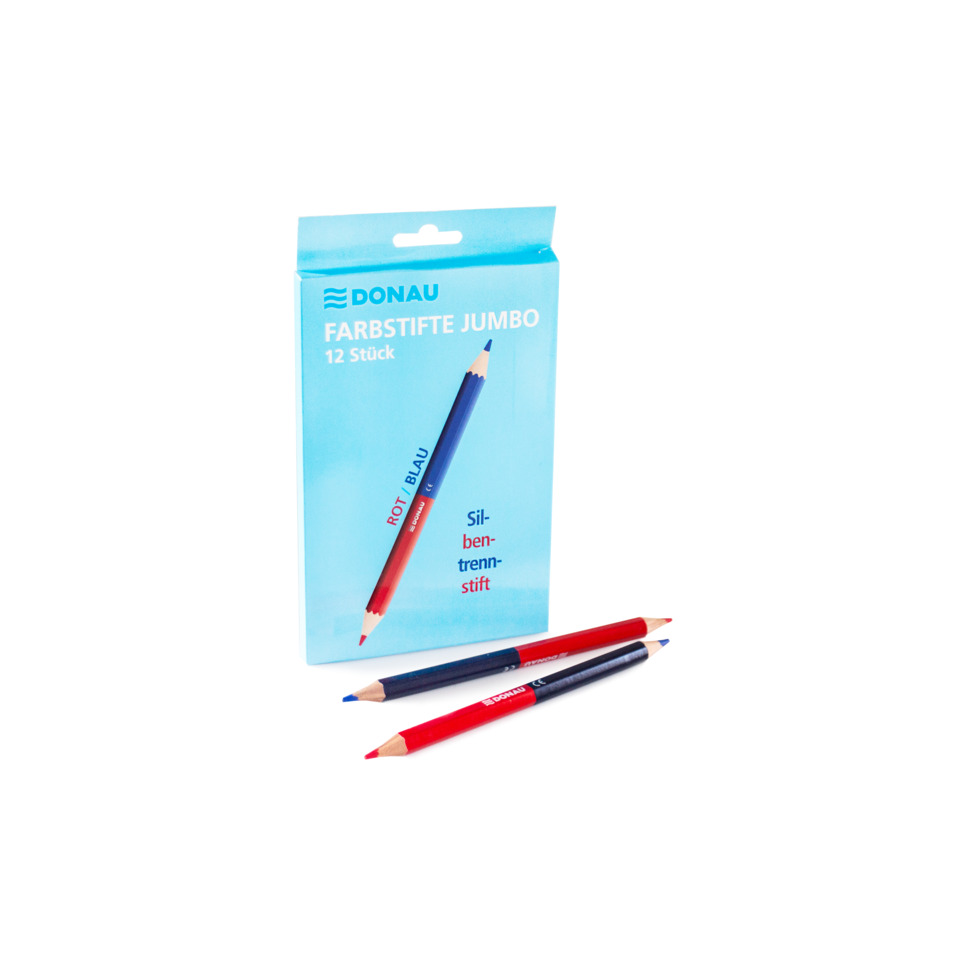 Buntstifte, Farbstifte, Jumbo, 12 Stück, Holzstift