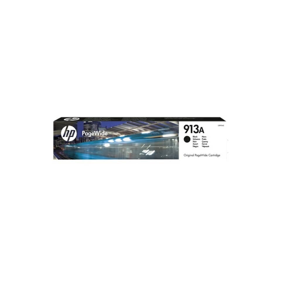 Druckerpatrone, HP PageWide, Schwarz Tinte, 913A, Originalpatrone