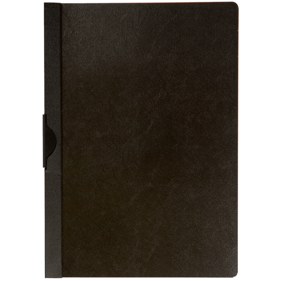 Notizbuch, Leder, Schwarz, A4?, Haltbar
