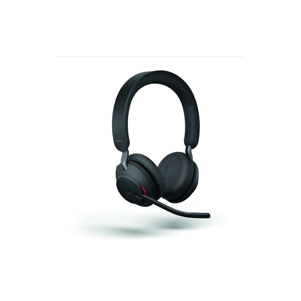 Kopfhörer, Over-Ear, Mikrofonarm, Schwarz, Drahtlos