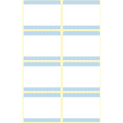 Tiefkühl-Etiketten, 36x28mm, 40 Stück, blau AVERY ZWECKFORM 59371