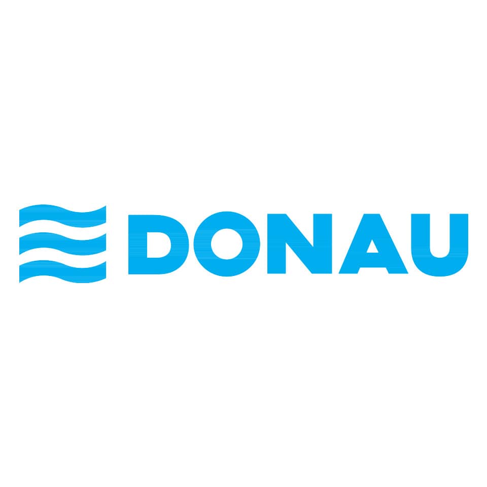 logo, donau, blau, marke, text