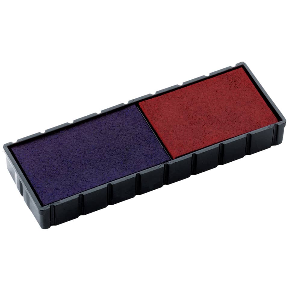 Ersatzkissen 2 Stück rot/blau COLOP 107147