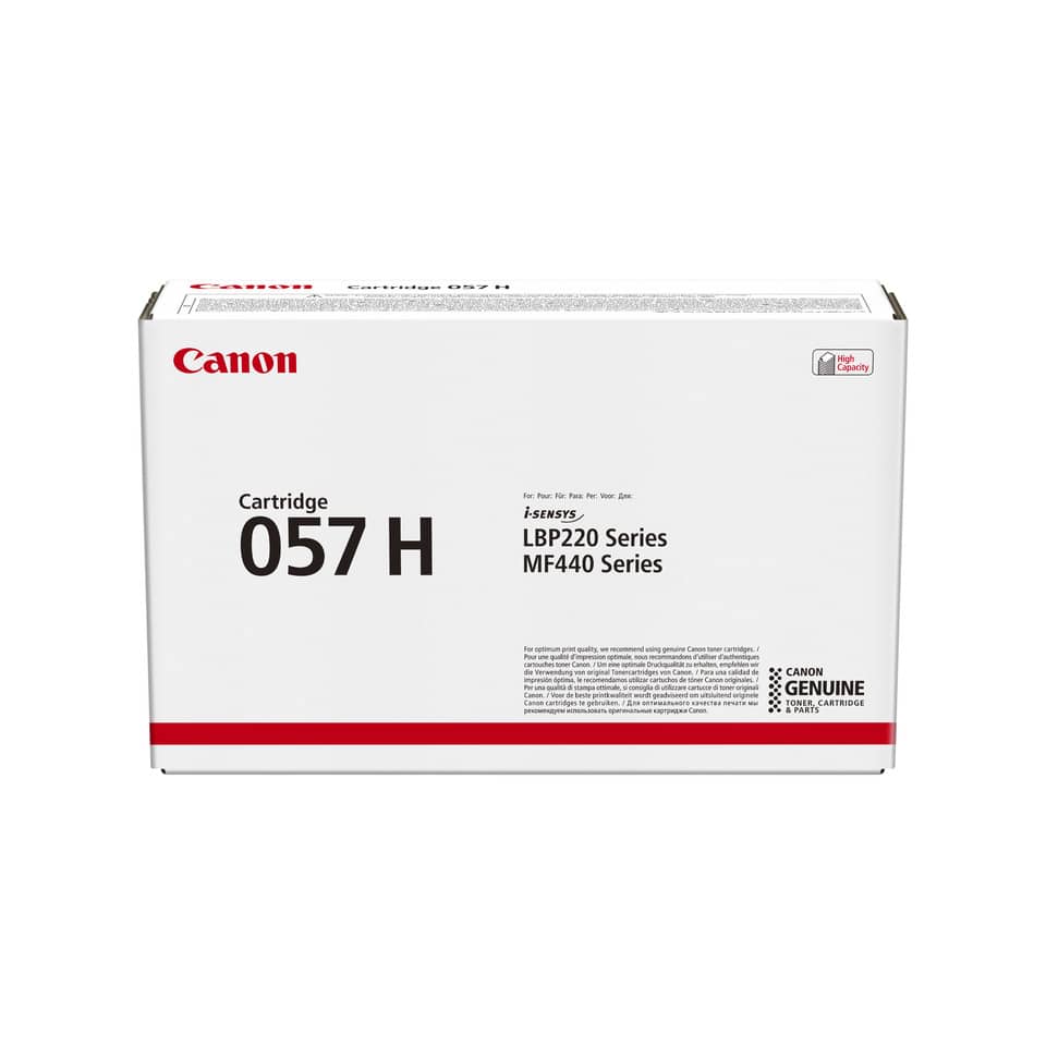 Canon Cartridge, 057H, LBP220 MF440, Toner Cartridge, Genuine