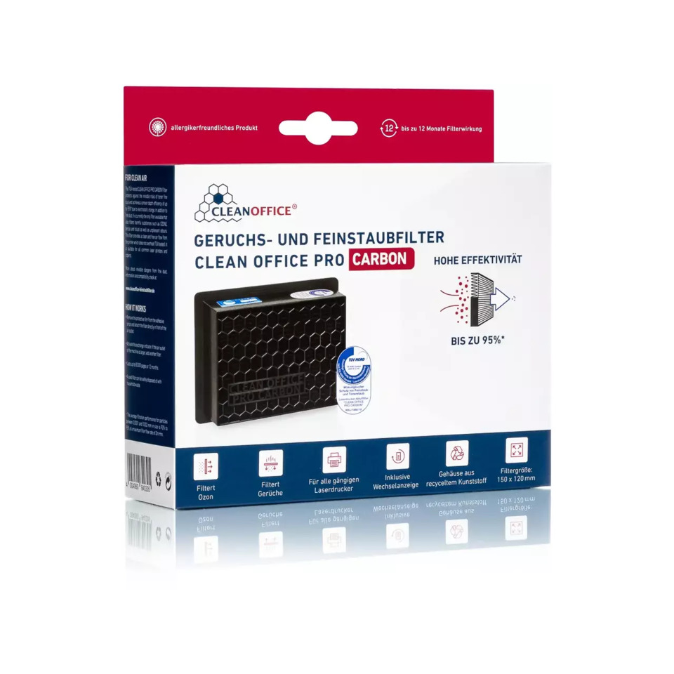Luftreiniger-Filter, Kompakt-Filter, Kohlefilter, Aktivkohle, Carbon-Filter