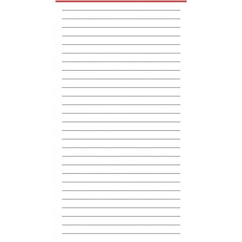 Ersatzeinlage A6 liniert Notizen   50 Blatt BSB 02-0060