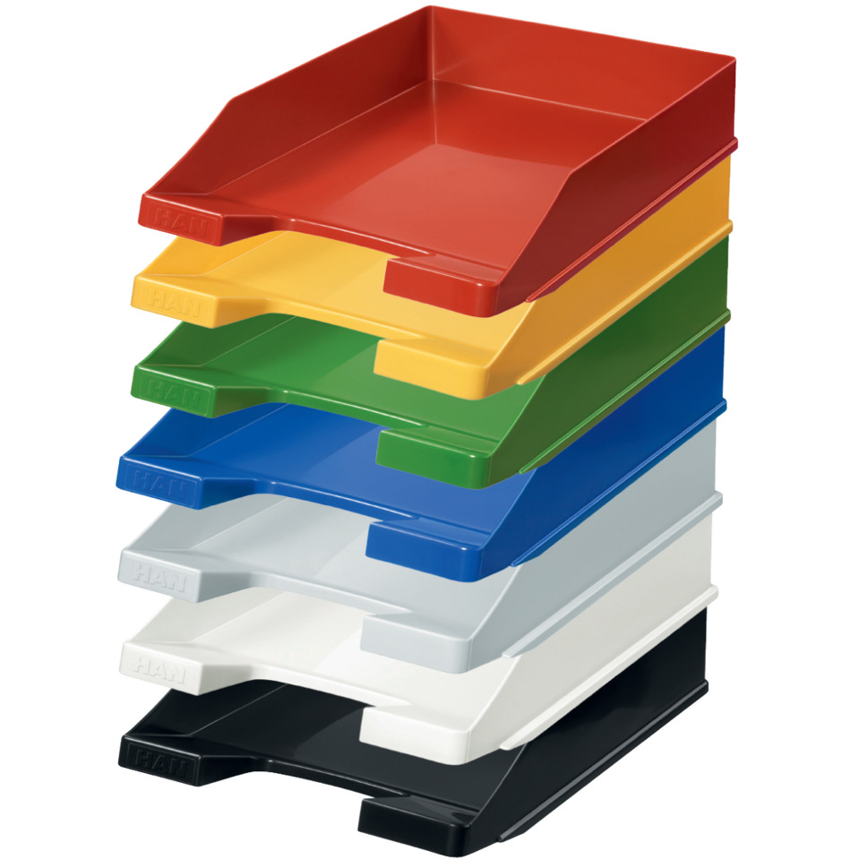 Stapler-Stapel, Bunte Stapelwanne, Organizer, Ablage, Schalenstapel