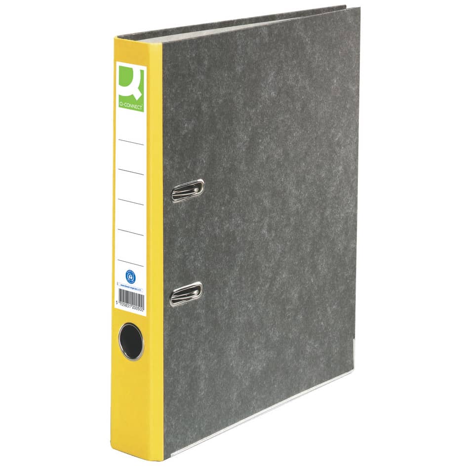 Ordner, A4, Karton, Graues Deckblatt, Ringordner