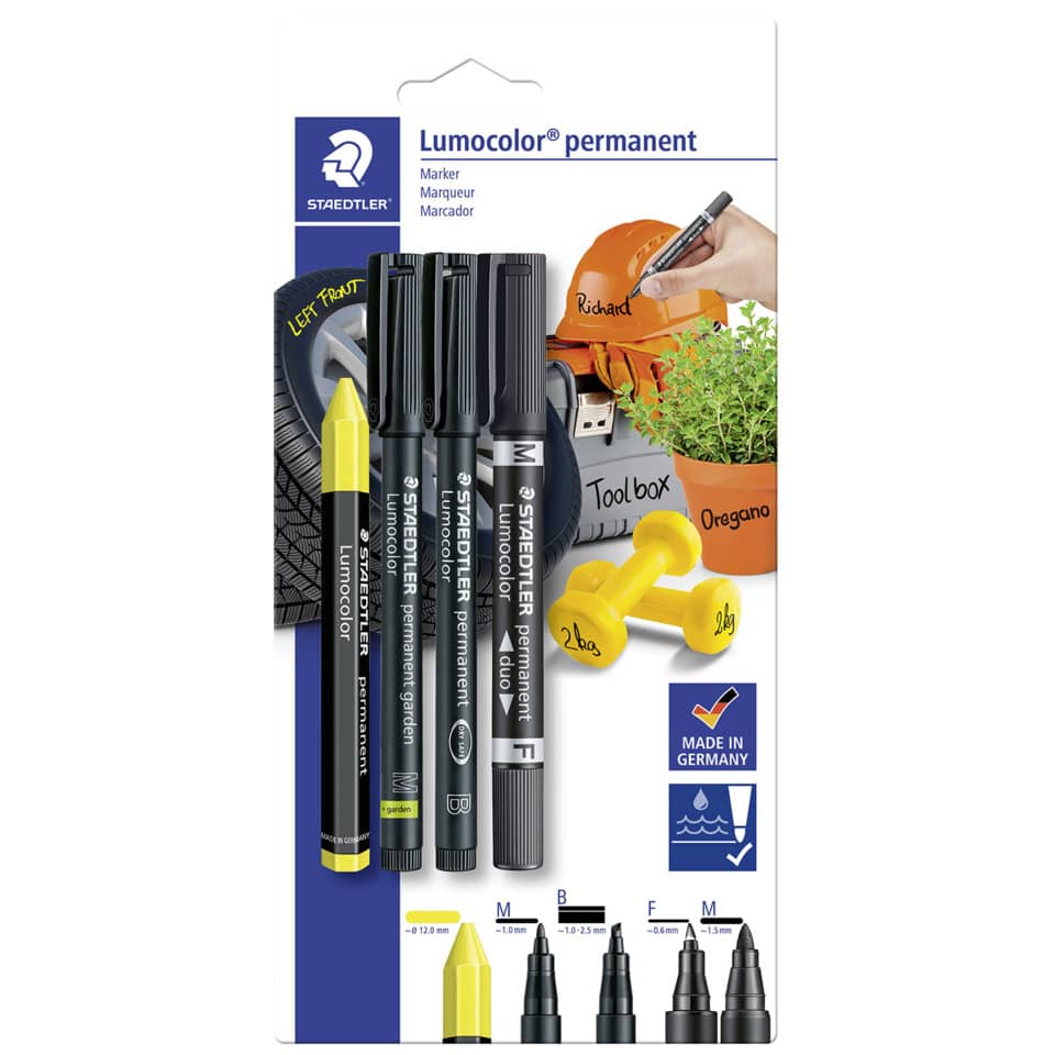  Marker, Permanent marker, Lumocolor, Pen, Toolkit accessories