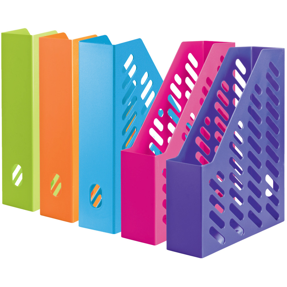 Ordner, Ordner-Set, Klemmblocker, Schubladenorganizer, Bunt