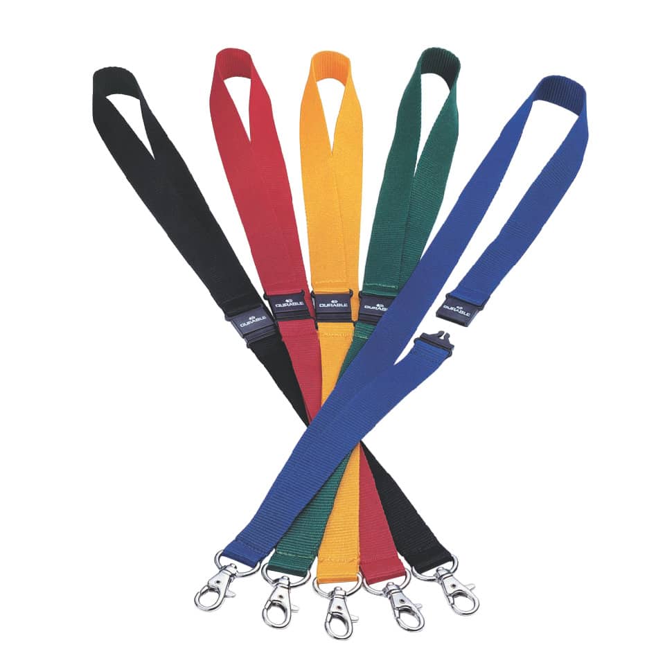Halsband, Trageriemen, bunt, Schlüsselband, Clip-on