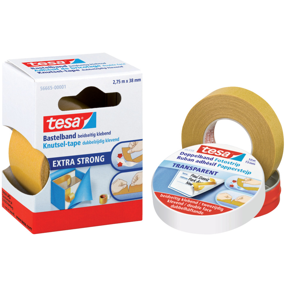 Klebeband, Masking Tape, Bastelband, Klebeband kurz, Transparentes Tape
