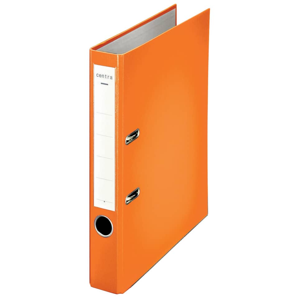 Ordner, A4, Klemmvorrichtung, Spiralbindung, Orange