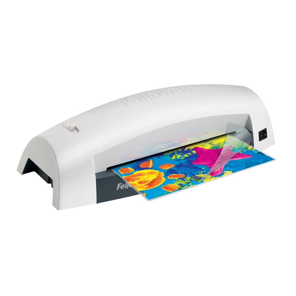 Tisch-UV-Laminator, Kunststoffgehäuse, Sandkastenfarben, Drucker-Laminiersystem, LED-Anzeige