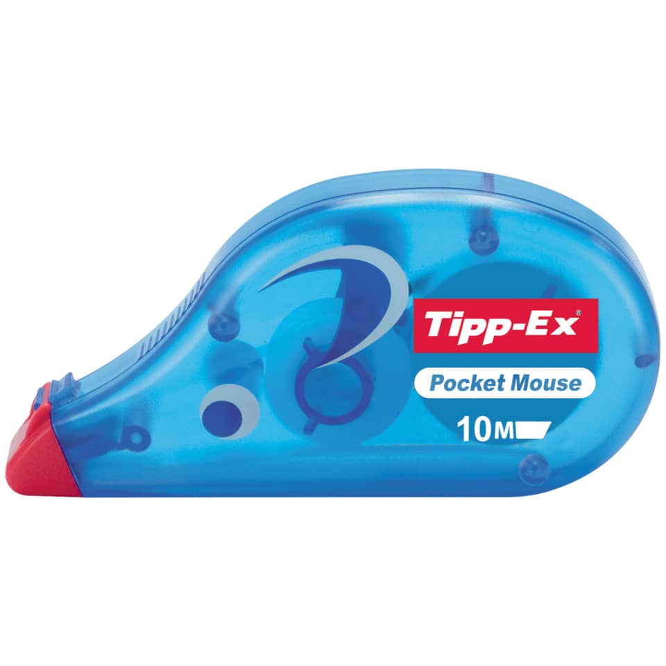 Tipp-Ex, Korrekturspitzer, Pocket Mouse, Klebefreundlich, 10 m