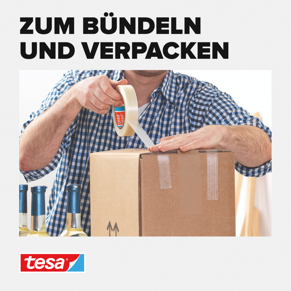 Klebeband, Verpackung, Karton, Tape, Flaschen im Bild